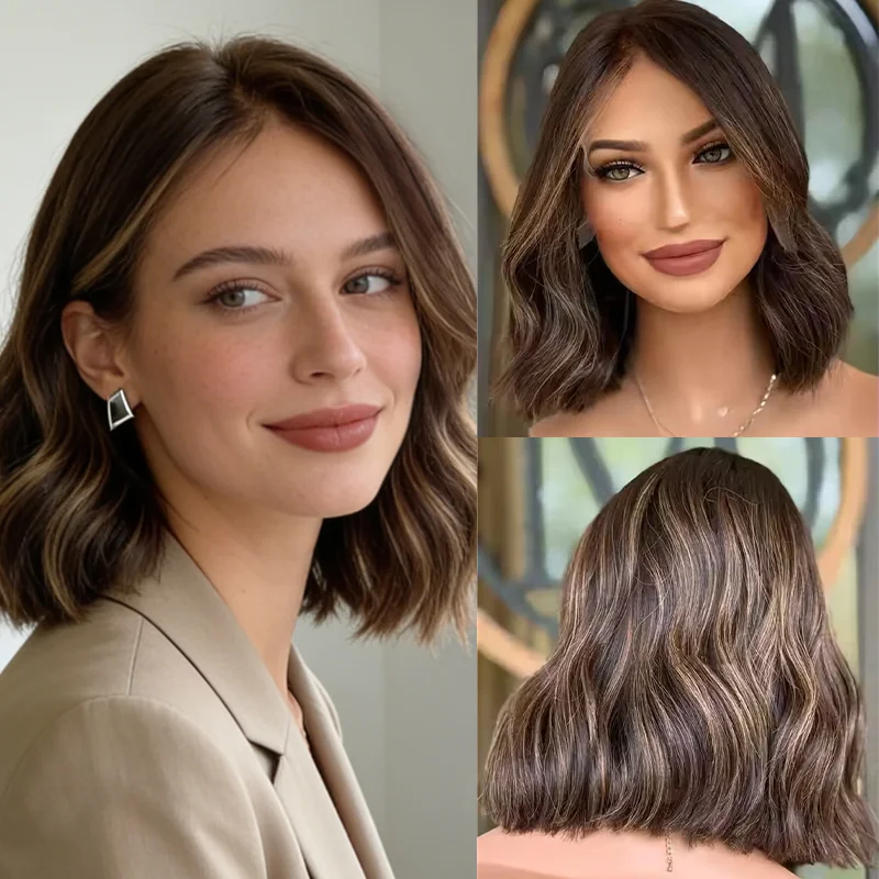 Wig women brunette wig Short Bob Lace Wigs Synthetic Hair Futura High Quality Lace Wigs for Girls Glueless wigs on clearance
Wig women brunette wig Short Bob Lace Wigs Synthetic Hair Futura High Quality Lace Wigs for Girls Glueless wigs on clearance