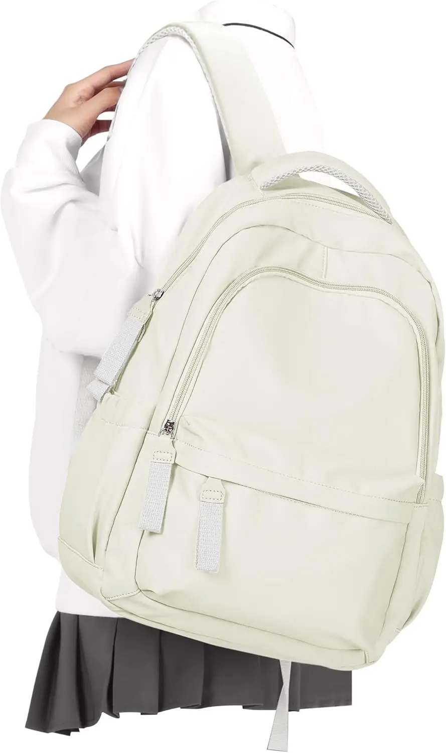 Small Backpack for School Girls Boys Aesthetic Lightweight Travel Daypack Simple Cute Backpack for Women Men College High School Bookbag Fit 14 Inch Laptop,Beige
Small Backpack for School Girls Boys Aesthetic Lightweight Travel Daypack Simple Cute Backpack for Women Men College High School Bookbag Fit 14 Inch Laptop,Beige