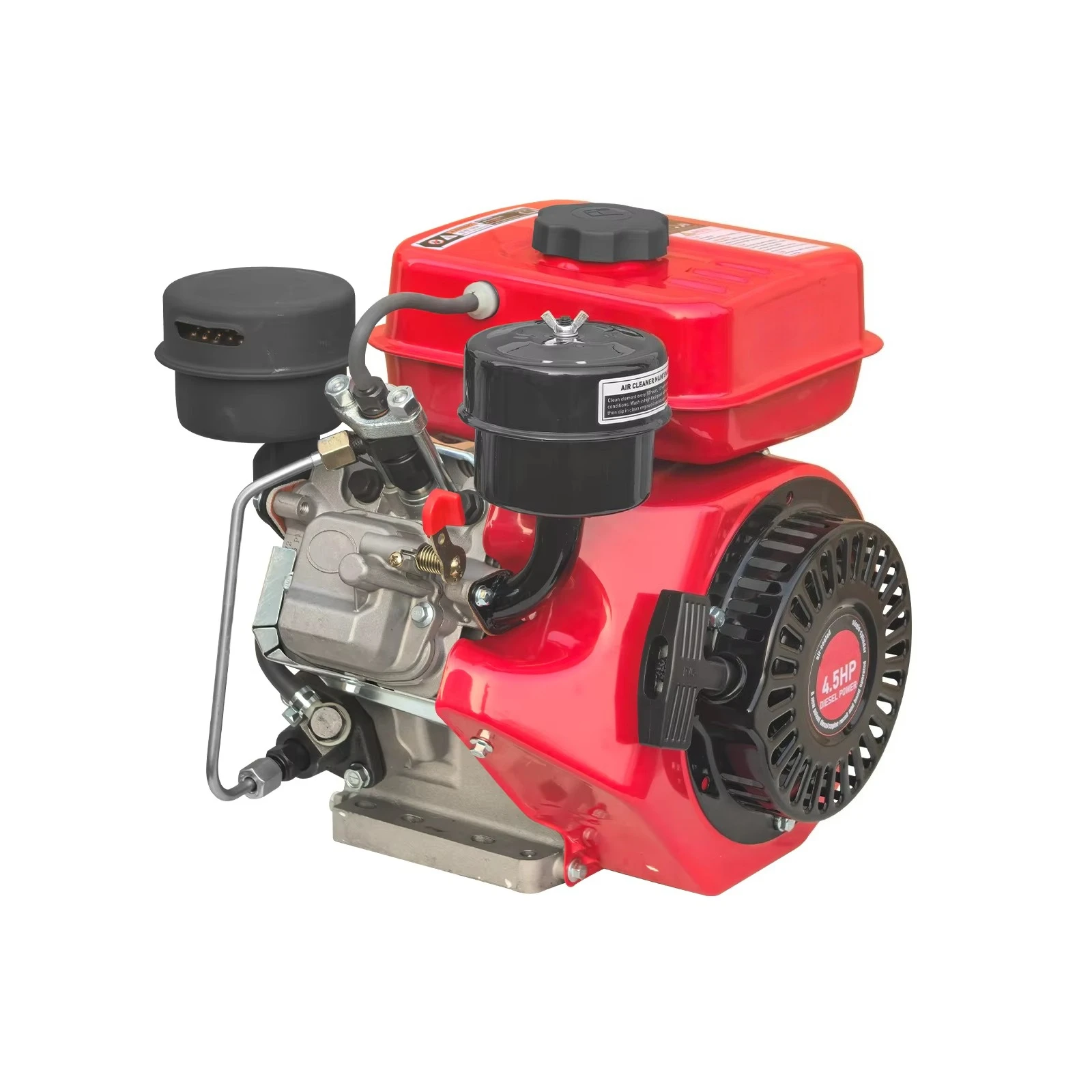 Fuel Saving 3000rpm 220cc 4.5HP Hand Start Diesel Motor for Pond Aerators and Fish Farm Equipment
Fuel Saving 3000rpm 220cc 4.5HP Hand Start Diesel Motor for Pond Aerators and Fish Farm Equipment