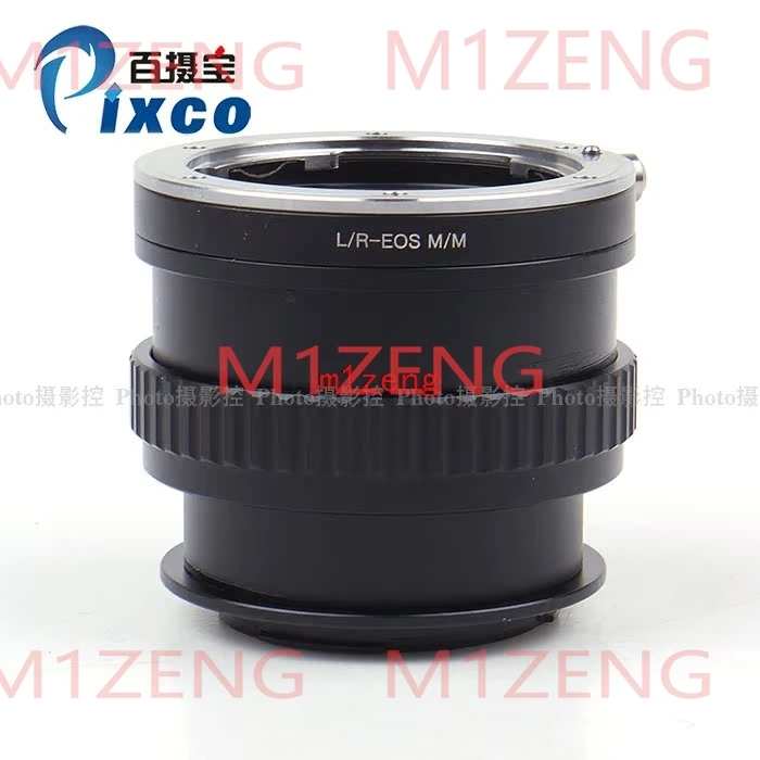 LR-EOSM macro Focusing Helicoid Adapter Ring for LEICA LR R Lens to canon ef-m eosm/m2/m3/m5/m6/m10/m50 mirrorless camera
LR-EOSM macro Focusing Helicoid Adapter Ring for LEICA LR R Lens to canon ef-m eosm/m2/m3/m5/m6/m10/m50 mirrorless camera