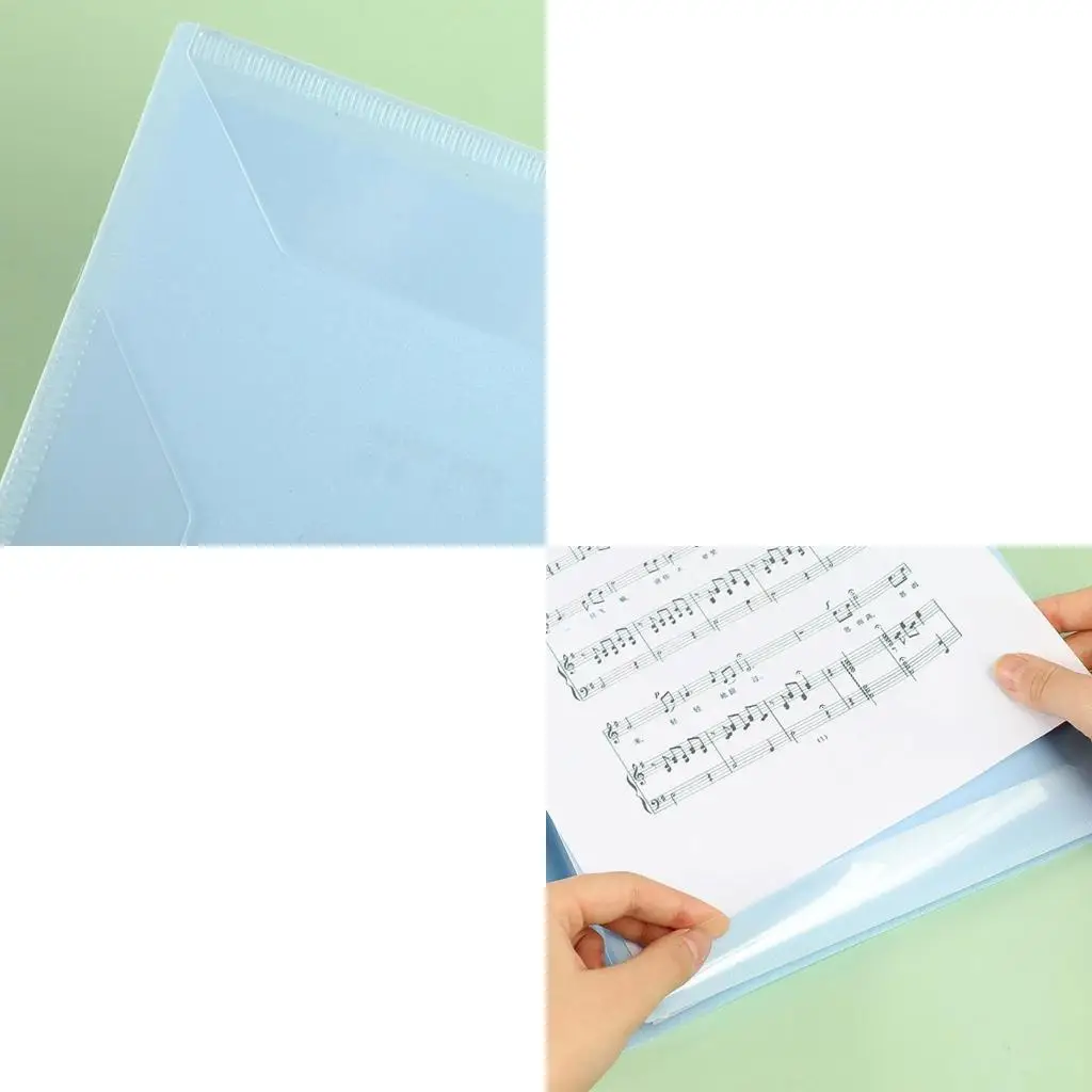 Music Binder 4 Pages Expandable Plastic for Drawing Modifying Storing Files
Music Binder 4 Pages Expandable Plastic for Drawing Modifying Storing Files