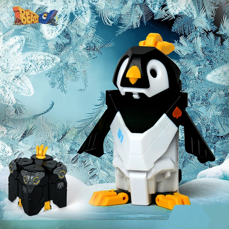 BeastBox Deformation Robots Transformation Animal Toy Cube Model Iceqube Penguin Action Figure Jugetes For Gifts
BeastBox Deformation Robots Transformation Animal Toy Cube Model Iceqube Penguin Action Figure Jugetes For Gifts