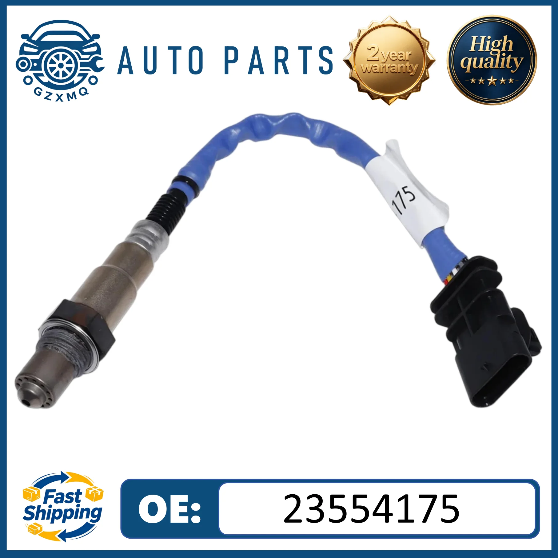 Front Oxygen Sensor 23554175 fit for MG HS 1.5T(20T)2019-/MG6 MK3 2020-/ROEWE EI6 PLUS eRX5 i5 i6 RX5 Max/WULING/BAOJUN 510
Front Oxygen Sensor 23554175 fit for MG HS 1.5T(20T)2019-/MG6 MK3 2020-/ROEWE EI6 PLUS eRX5 i5 i6 RX5 Max/WULING/BAOJUN 510