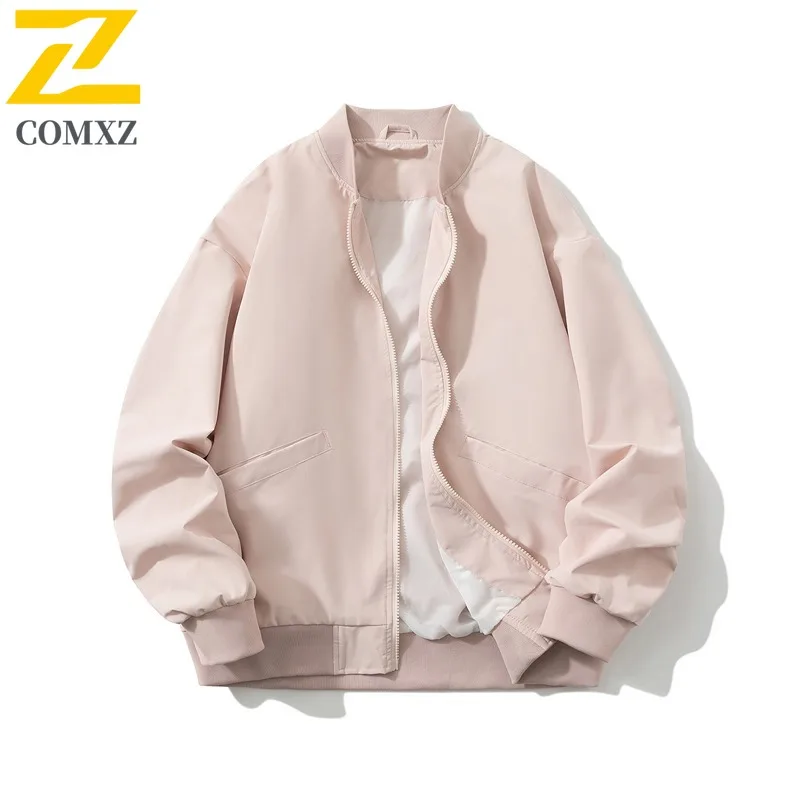 COMXZ Mens Jacket High-quality Baseball Collar Outdoor Riding Windproof Coat Casual Hiking Travel Lightweight Autumn Windbreaker
COMXZ Mens Jacket High-quality Baseball Collar Outdoor Riding Windproof Coat Casual Hiking Travel Lightweight Autumn Windbreaker