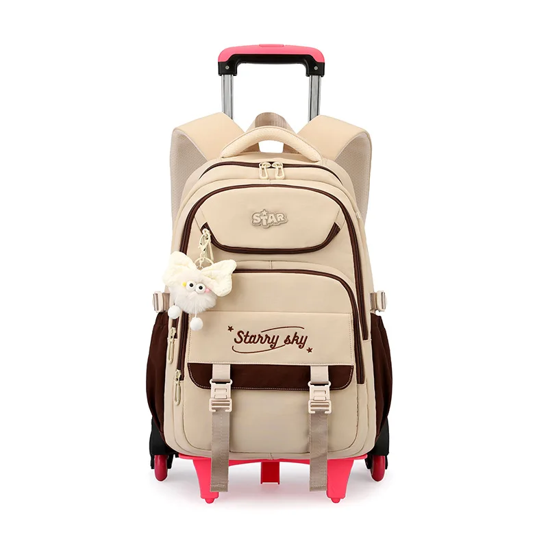 Kids School Backpack with Wheels Rolling Backpack for Girls Boys Student 2/6 Wheeled Backpack Trolley School Bags Travel Trolley
Kids School Backpack with Wheels Rolling Backpack for Girls Boys Student 2/6 Wheeled Backpack Trolley School Bags Travel Trolley