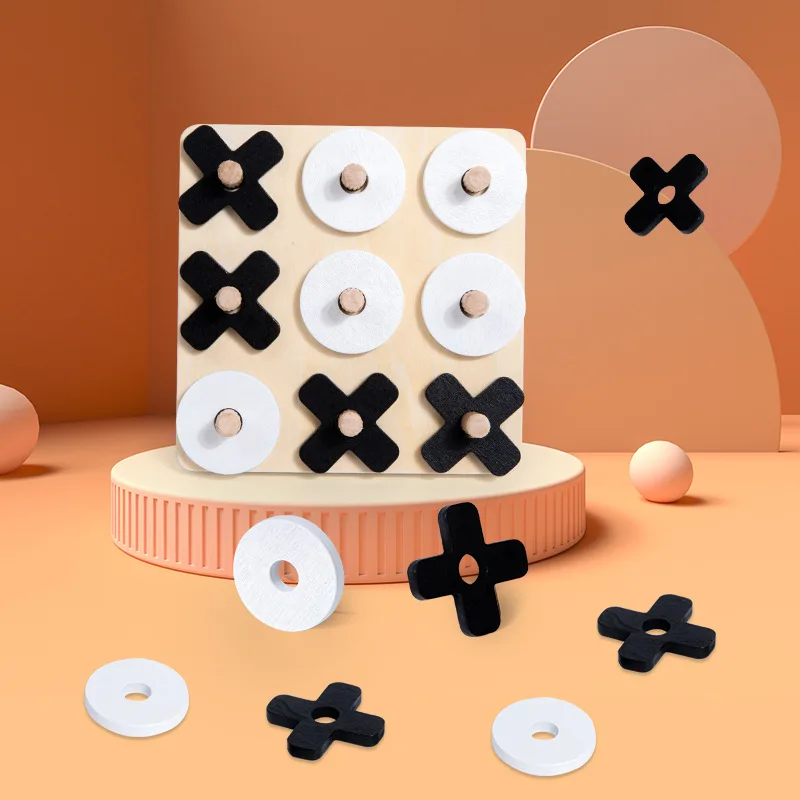 2 in 1 Montessori Wooden Geometric Pegboard Puzzle with Cards XO Chess Wooden Board Game Logic Thinking Training Puzzles for Kid
2 in 1 Montessori Wooden Geometric Pegboard Puzzle with Cards XO Chess Wooden Board Game Logic Thinking Training Puzzles for Kid
