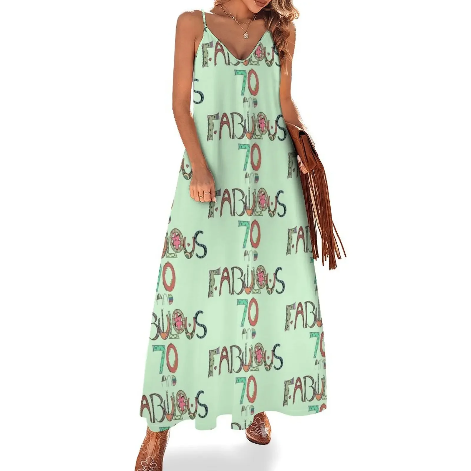 70 and Fabulous Colorful Whimsical Happy 70th Birthday Sleeveless Dress evening dresses luxury 2025 luxury woman evening dress
70 and Fabulous Colorful Whimsical Happy 70th Birthday Sleeveless Dress evening dresses luxury 2025 luxury woman evening dress