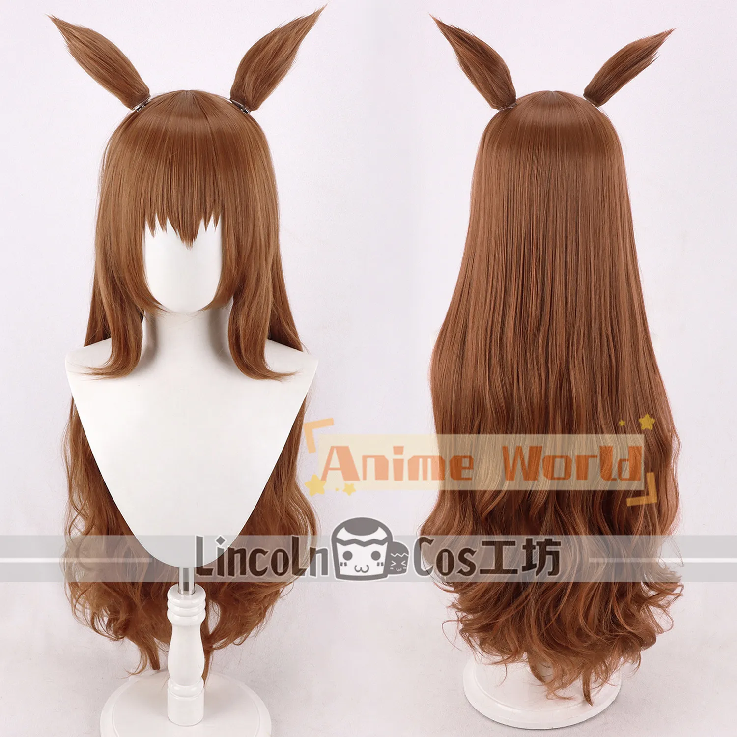 Anime Uma Musume Pretty Derby Maruzensky Cosplay Wig Halloween Carnival Party Props Synthetic Hair + Wig Cap
Anime Uma Musume Pretty Derby Maruzensky Cosplay Wig Halloween Carnival Party Props Synthetic Hair + Wig Cap