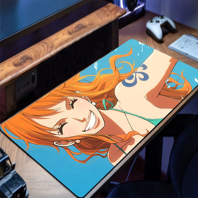 Mouse Pad Gamer Anti-slip Anime Desk Mat Gaming PC Accessories Tablet Pad Large HD One Piece Nami Mousepad Extended Keyboard Mat
Mouse Pad Gamer Anti-slip Anime Desk Mat Gaming PC Accessories Tablet Pad Large HD One Piece Nami Mousepad Extended Keyboard Mat