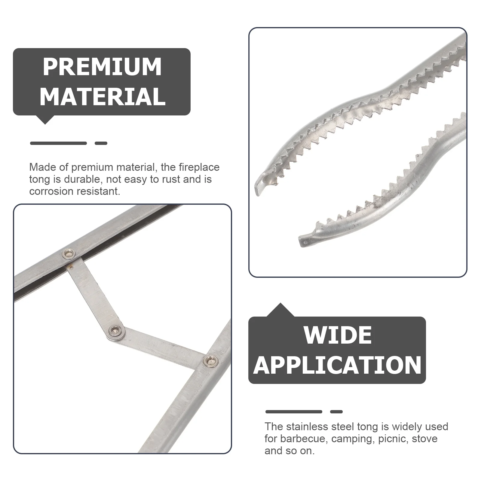 Камин премиум-класса из нержавеющей стали, сверхмощный захват для дров, захват для мусора с когтями для наружной дровяной печи с длинным вылетом
Камин премиум-класса из нержавеющей стали, сверхмощный захват для дров, захват для мусора с когтями для наружной дровяной печи с длинным вылетом