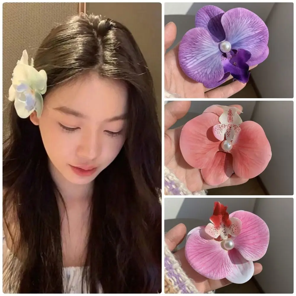 1Pcs Phalaenopsis Pearl Hair Clip Orchid Butterfly Hair Clip Hair Accessories Hair Styling Tools Bow Flower Hair Clips
1Pcs Phalaenopsis Pearl Hair Clip Orchid Butterfly Hair Clip Hair Accessories Hair Styling Tools Bow Flower Hair Clips