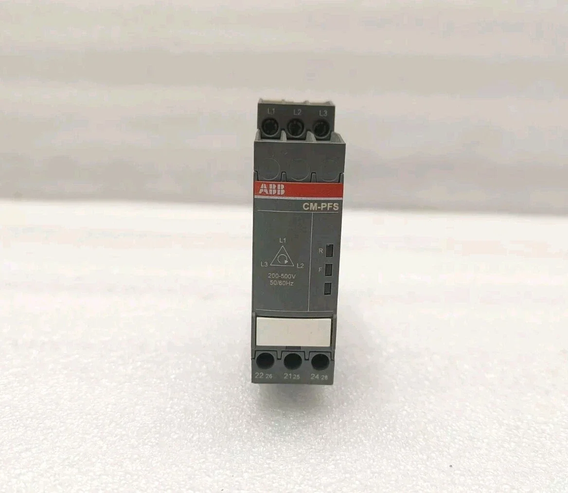 Three-phase monitoring relay CM-PFS.S 10001342 200-500VAC 1SVR730824R9300
Three-phase monitoring relay CM-PFS.S 10001342 200-500VAC 1SVR730824R9300