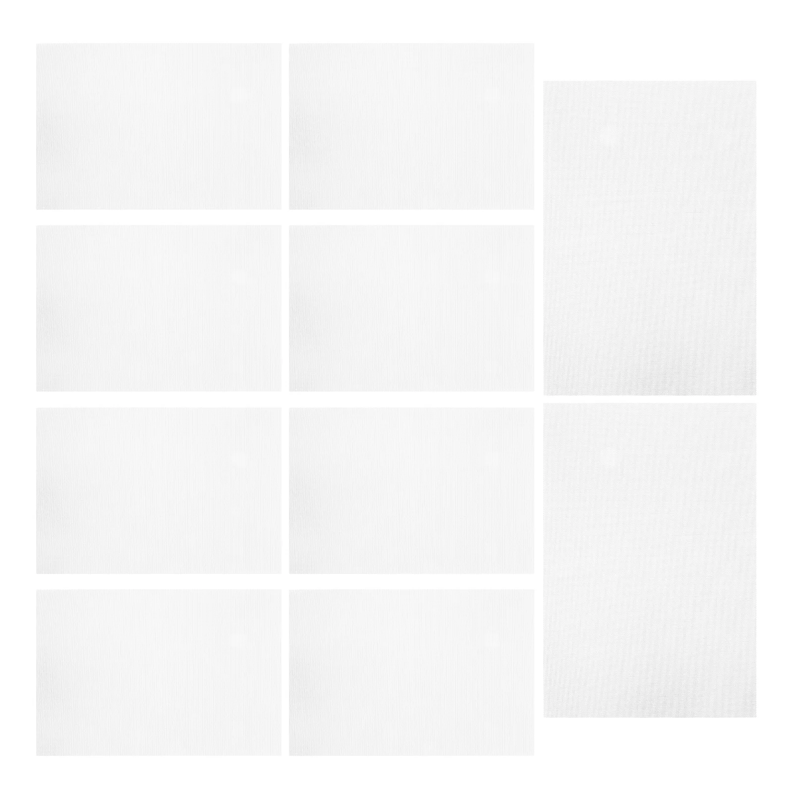 10 Sheets PVC Waterproof Printable Mask White Mesh For Mask Eyes Making Supplies DIY Fursuit Costume Accessories
10 Sheets PVC Waterproof Printable Mask White Mesh For Mask Eyes Making Supplies DIY Fursuit Costume Accessories