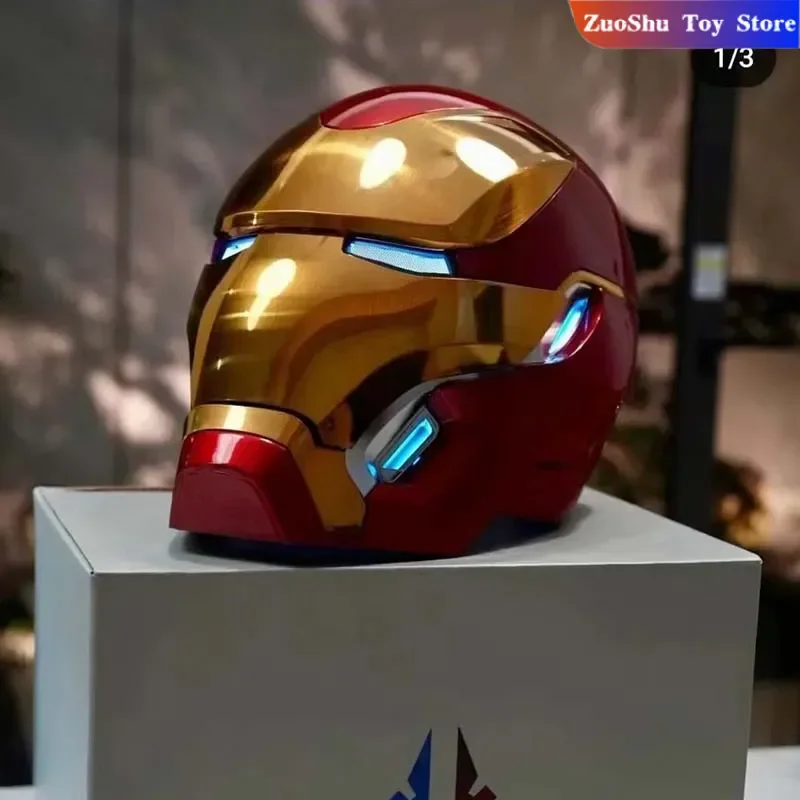 Iron Man MK50 Figure 1:1 Wearable Cos Mask Voice-Activated Deformation Helmet Around Animation Derivatives Model Toy Gift Boy
Iron Man MK50 Figure 1:1 Wearable Cos Mask Voice-Activated Deformation Helmet Around Animation Derivatives Model Toy Gift Boy