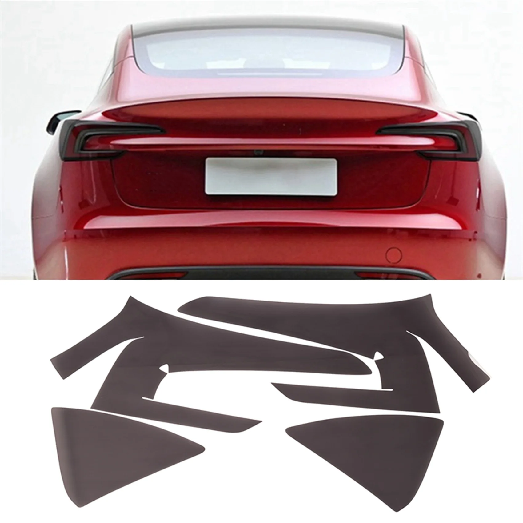 A95E-For Tesla Model 3 Highland 2024 Car Rear Taillight Protective Film TPU Tail Lamp Cover Sticker Trim - Smoked Black Parts
A95E-For Tesla Model 3 Highland 2024 Car Rear Taillight Protective Film TPU Tail Lamp Cover Sticker Trim - Smoked Black Parts