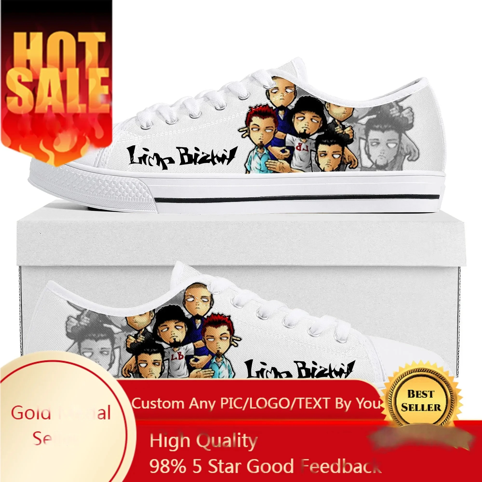 Limp Bizkit Rock Band Custom Low Top Sneakers Womens Mens Teenager Shoes Casual Tailor-Made Canvas Sneaker Shoe
Limp Bizkit Rock Band Custom Low Top Sneakers Womens Mens Teenager Shoes Casual Tailor-Made Canvas Sneaker Shoe