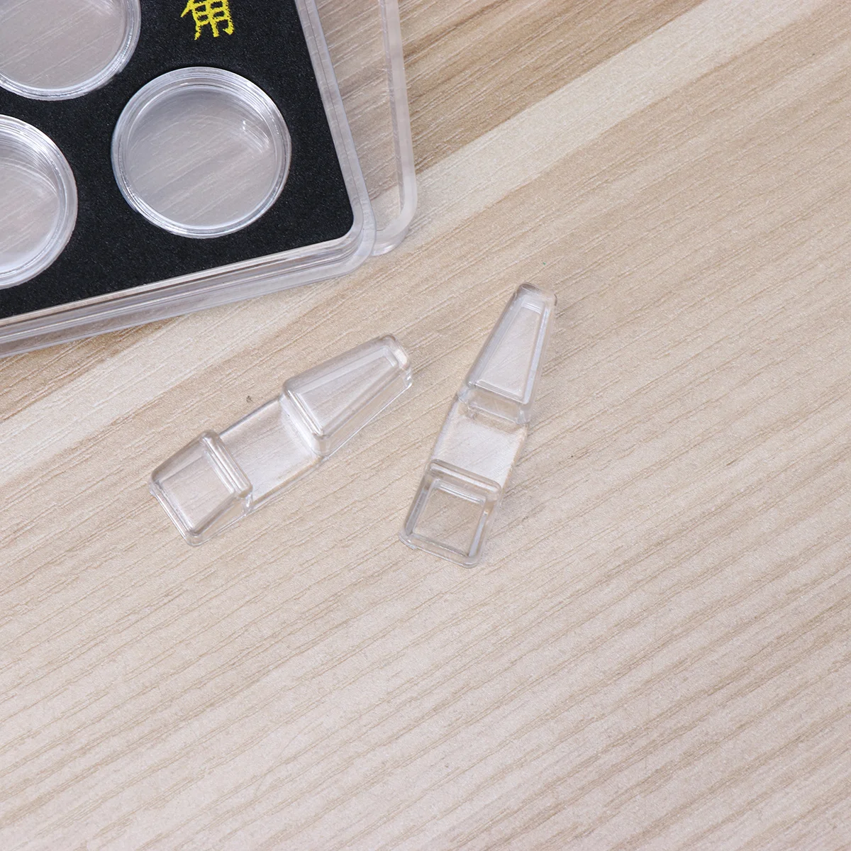 Case Plastic Dust-Proof Storage Open Tight Fit For Coin Collection Coin Organizer Organizer Box