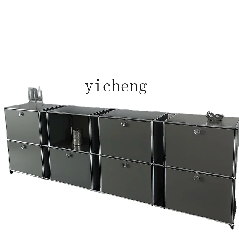 ZK Mid-Ancient USM Module Stainless Steel TV Cabinet Storage Simple Modern Sideboard Cabinet
ZK Mid-Ancient USM Module Stainless Steel TV Cabinet Storage Simple Modern Sideboard Cabinet