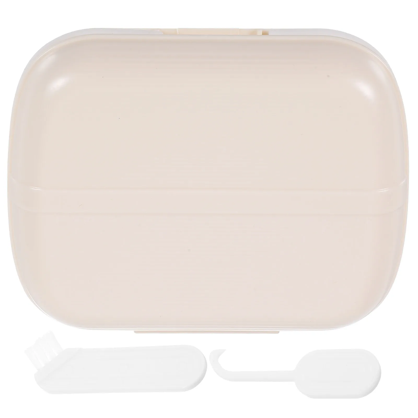1Set Orthodontic Retainer Case Portable Silicone Denture Holder Compact Travel Storage Box Scratch Proof Breathable Locking
1Set Orthodontic Retainer Case Portable Silicone Denture Holder Compact Travel Storage Box Scratch Proof Breathable Locking