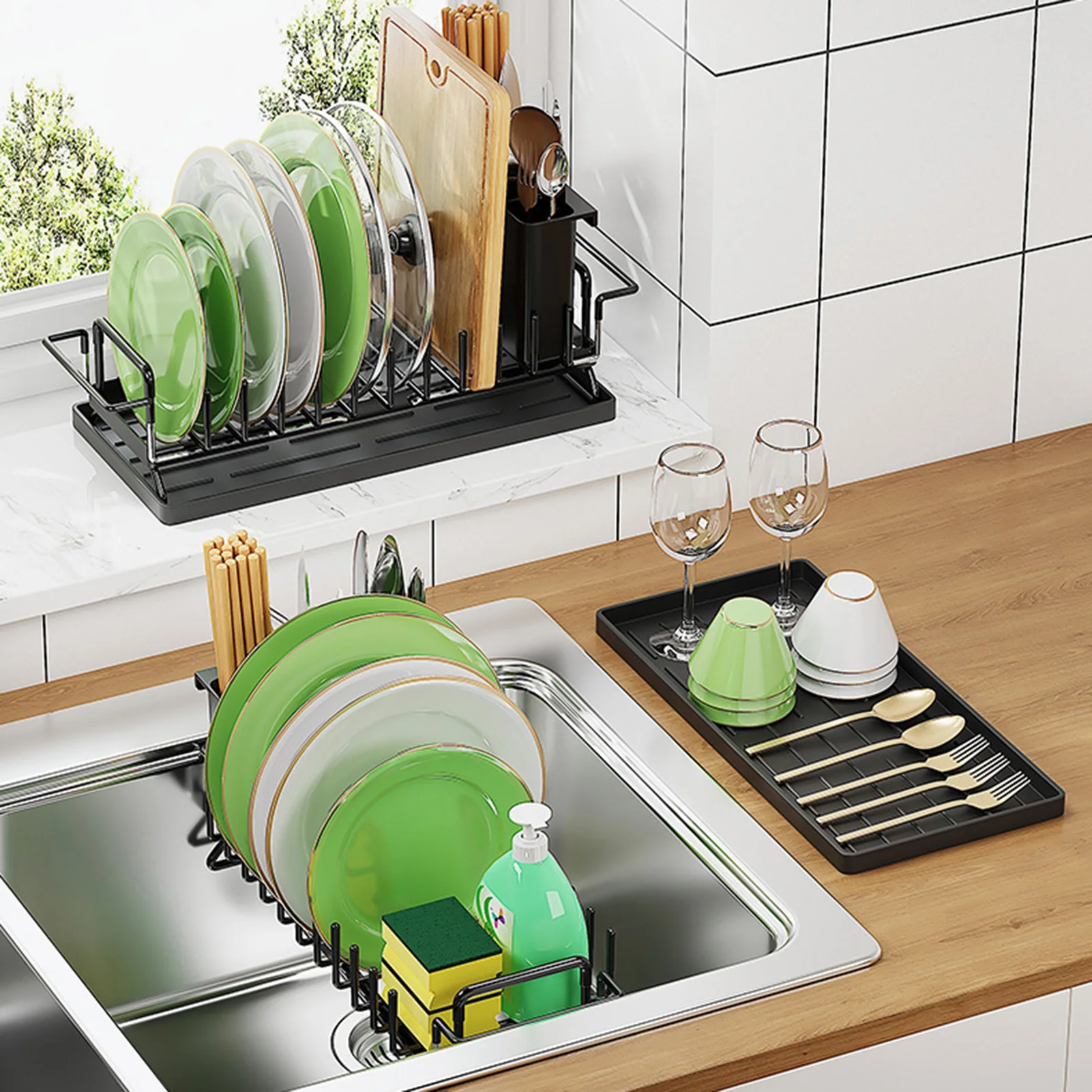 Large Capacity Organizer Rack Kitchen Sink Telescopic Storage Holder For Dishes Bowl Durabl Metal Drain Rack Home Storage Tools
Large Capacity Organizer Rack Kitchen Sink Telescopic Storage Holder For Dishes Bowl Durabl Metal Drain Rack Home Storage Tools