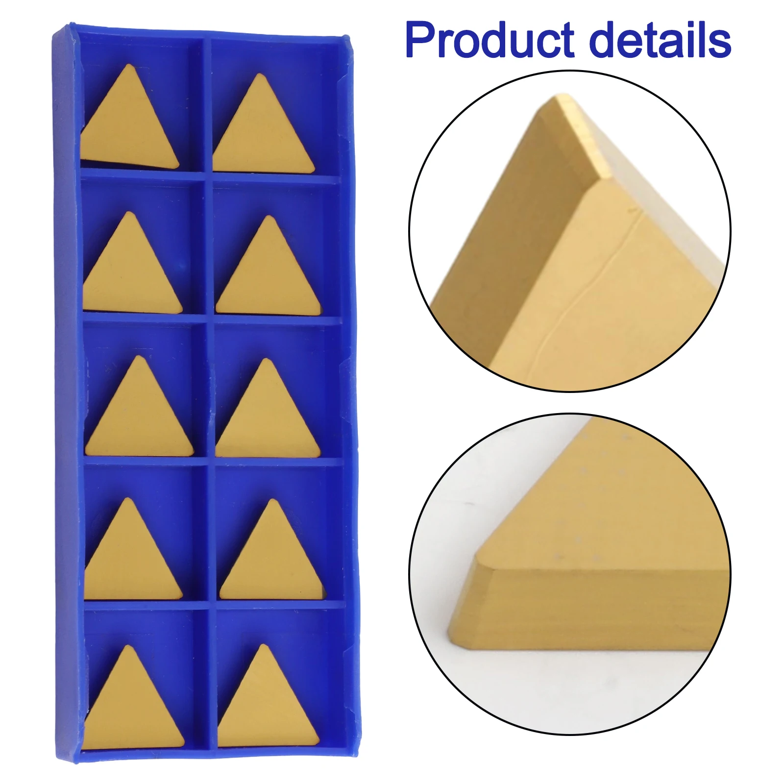 Твердосплавные вставки непрерывной обработки TPG322 Золото Удобная замена Отличное допуск для фрезерного станка
Твердосплавные вставки непрерывной обработки TPG322 Золото Удобная замена Отличное допуск для фрезерного станка