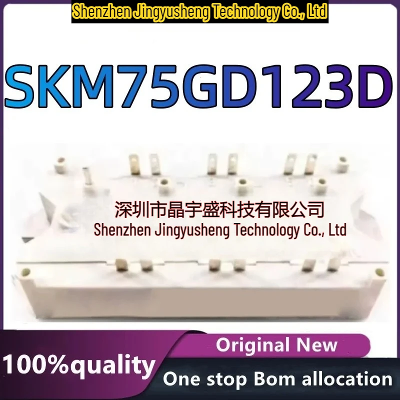 100% New Original SKM75GD123D Integrated Circuits
100% New Original SKM75GD123D Integrated Circuits
