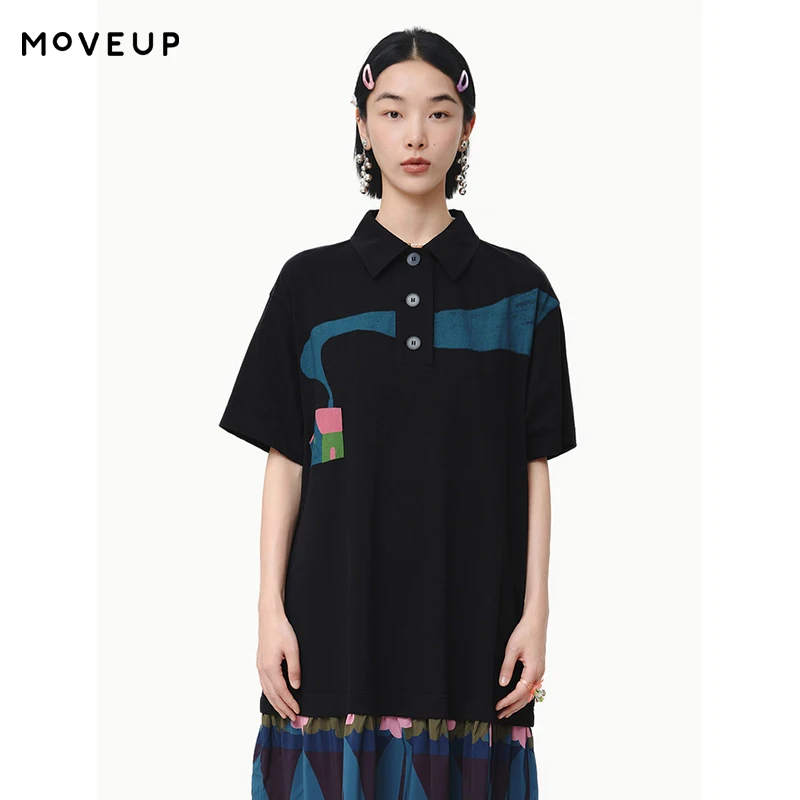 MOVEUP Casual Short Sleeves Dress 2026 Spring Pure Cotton Turn-Down Collar Print Loose Knitted A-Line Dress For Women 325111306
MOVEUP Casual Short Sleeves Dress 2026 Spring Pure Cotton Turn-Down Collar Print Loose Knitted A-Line Dress For Women 325111306