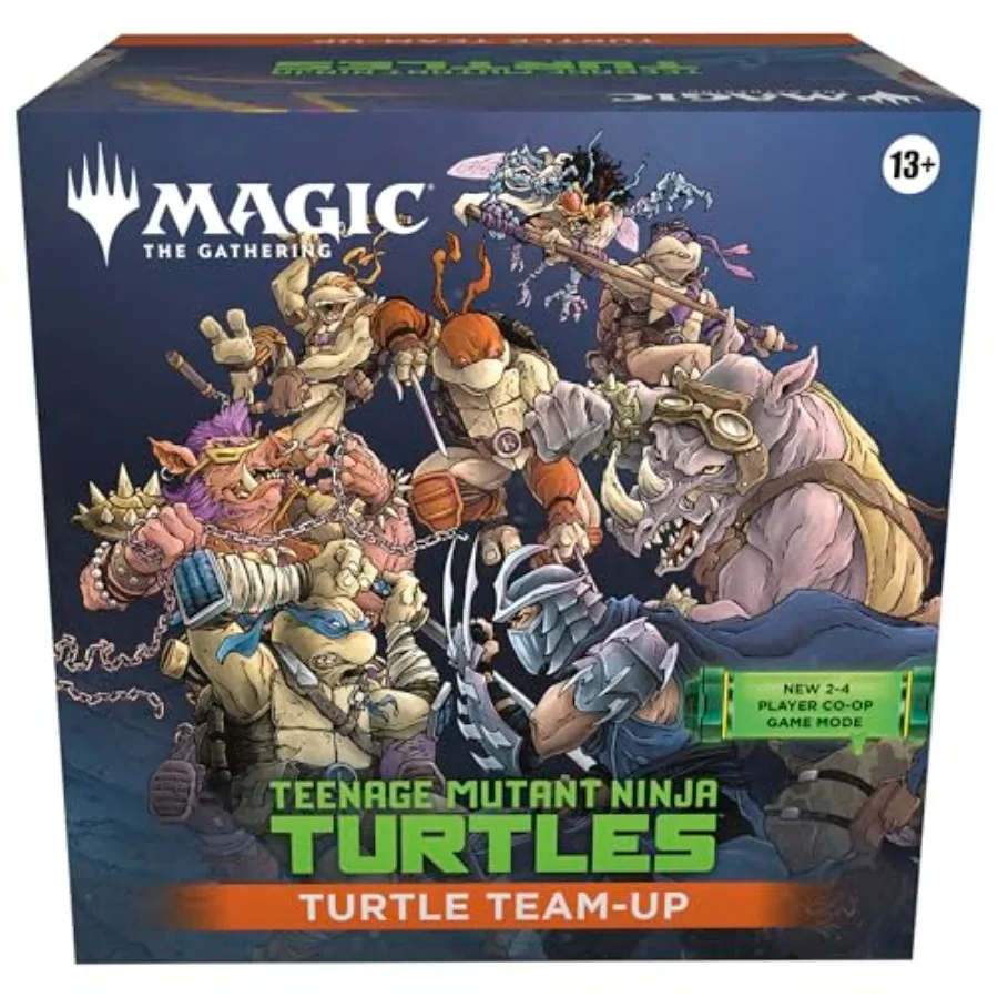 Magic: The Gathering Teenage Mutant Ninja Turtles - Коллекционная карточная игра с командными комбинациями персонажей-черепах
Magic: The Gathering Teenage Mutant Ninja Turtles - Коллекционная карточная игра с командными комбинациями персонажей-черепах
