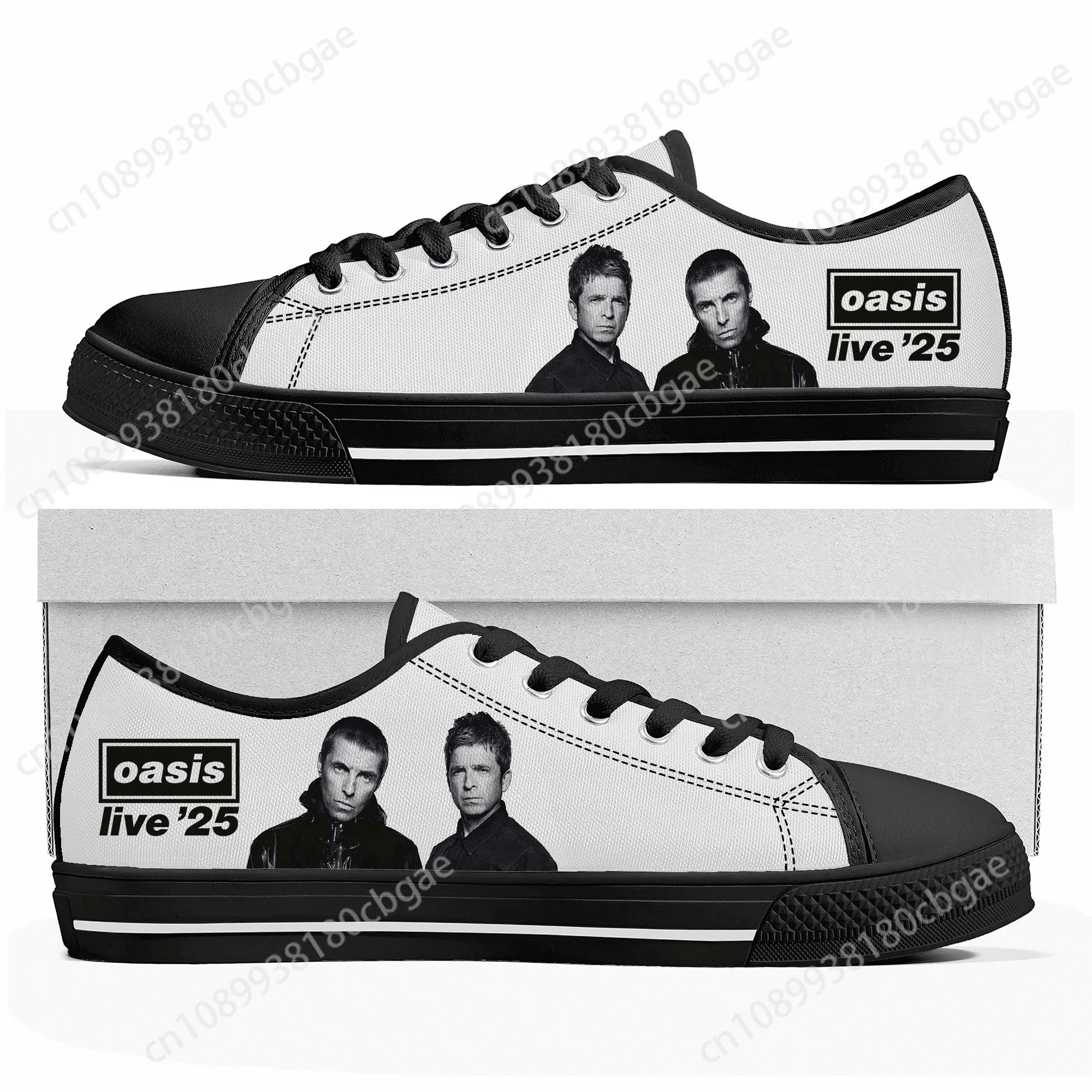 Oasis Rock Band shoes Low Top Sneakers Mens Womens Teenager High Quality Canvas Sneaker couple Casual Shoes Customize DIY Shoe
Oasis Rock Band shoes Low Top Sneakers Mens Womens Teenager High Quality Canvas Sneaker couple Casual Shoes Customize DIY Shoe