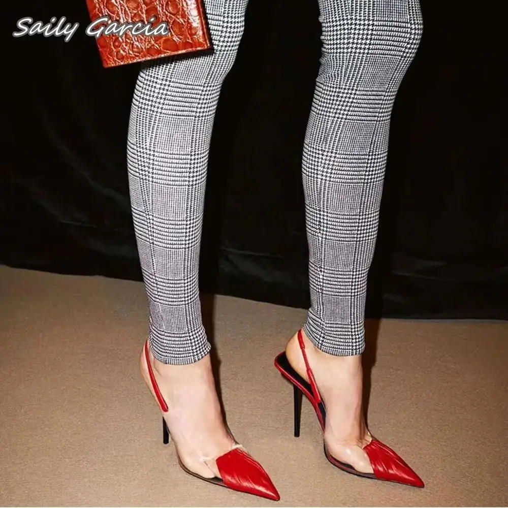 Mixed Color Patent Leather Sexy Women Sandals 2024 New Catwalk Style Stiletto High Heels Pointed Toe Back Strap Shallow Shoes
Mixed Color Patent Leather Sexy Women Sandals 2024 New Catwalk Style Stiletto High Heels Pointed Toe Back Strap Shallow Shoes