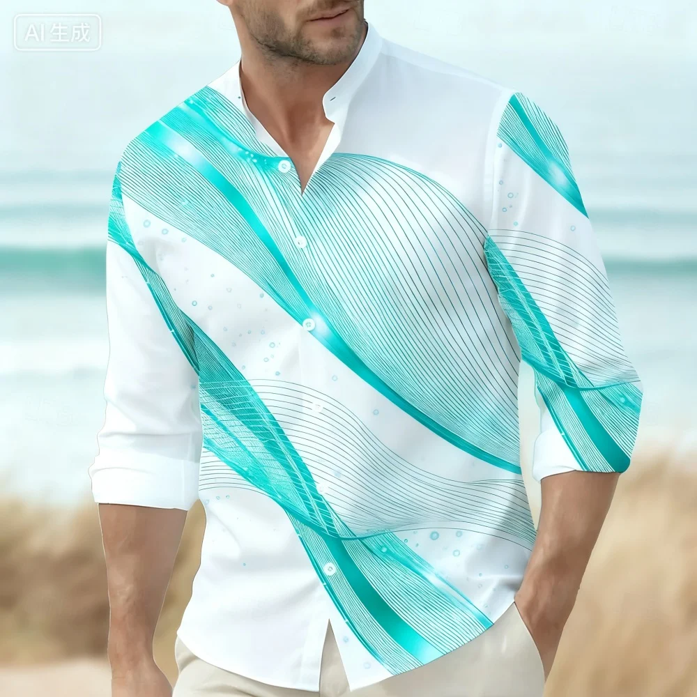 Men's Stand up Collar Printed Shirt Simple Geometric Pattern Fashionable Casual Streetwear for Social Gatherings Quick Delivery
Men's Stand up Collar Printed Shirt Simple Geometric Pattern Fashionable Casual Streetwear for Social Gatherings Quick Delivery