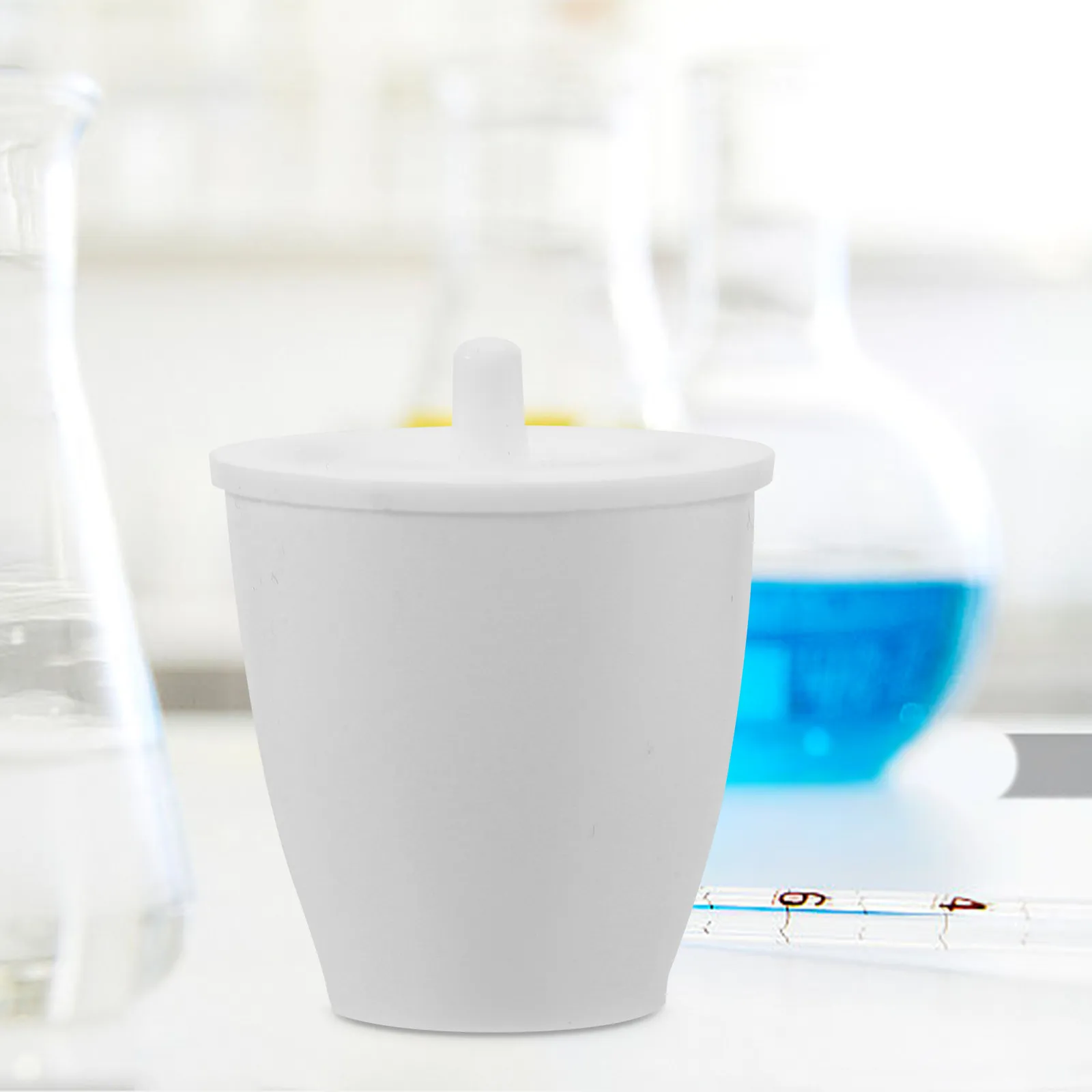 50Ml Laboratory Crucible With Lid Heat-Resistant Non-Stick For Chemistry Food Experiment Research Lab Equipment Melting Mold
50Ml Laboratory Crucible With Lid Heat-Resistant Non-Stick For Chemistry Food Experiment Research Lab Equipment Melting Mold