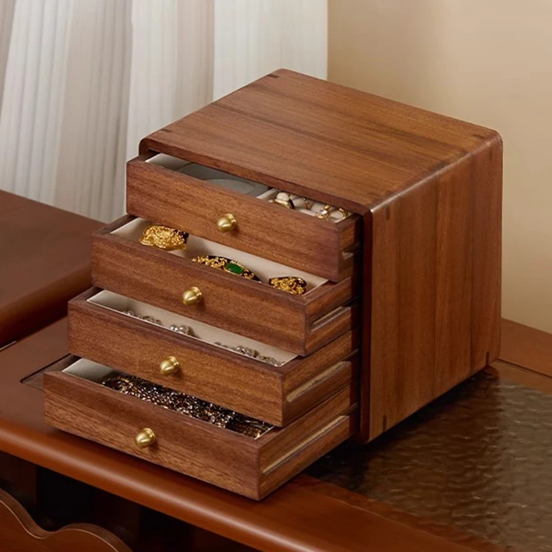 Solid Wood Jewelry Storage Box Necklace Ring Organizer Box Women Earring Bracelet Display Boxes Vintage Jewelry Display Cabinet
Solid Wood Jewelry Storage Box Necklace Ring Organizer Box Women Earring Bracelet Display Boxes Vintage Jewelry Display Cabinet