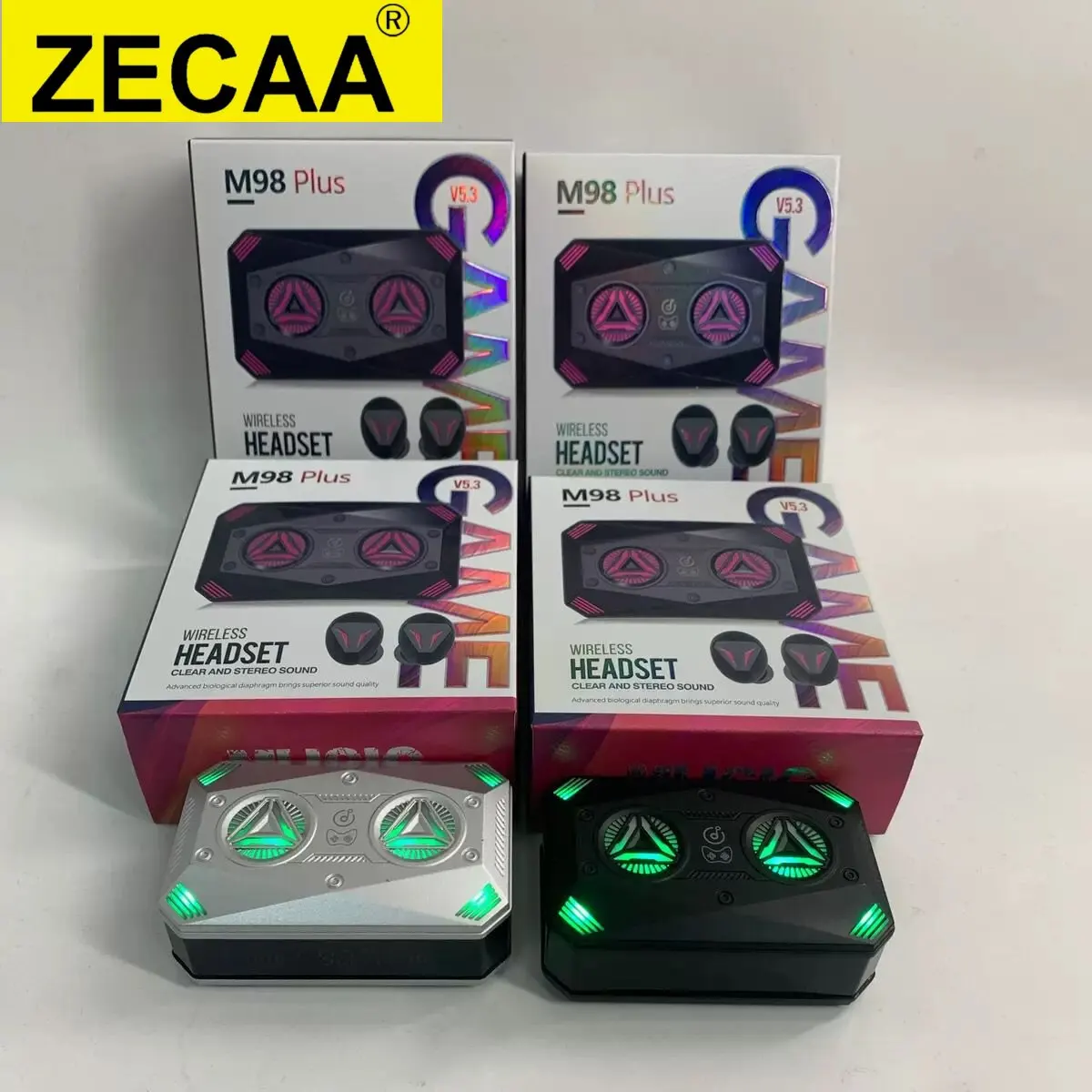 ZECAA In Ear TWS Bluetooth Wireless Digital Power Headset Video Game Headset With Digital Led Power Display
ZECAA In Ear TWS Bluetooth Wireless Digital Power Headset Video Game Headset With Digital Led Power Display