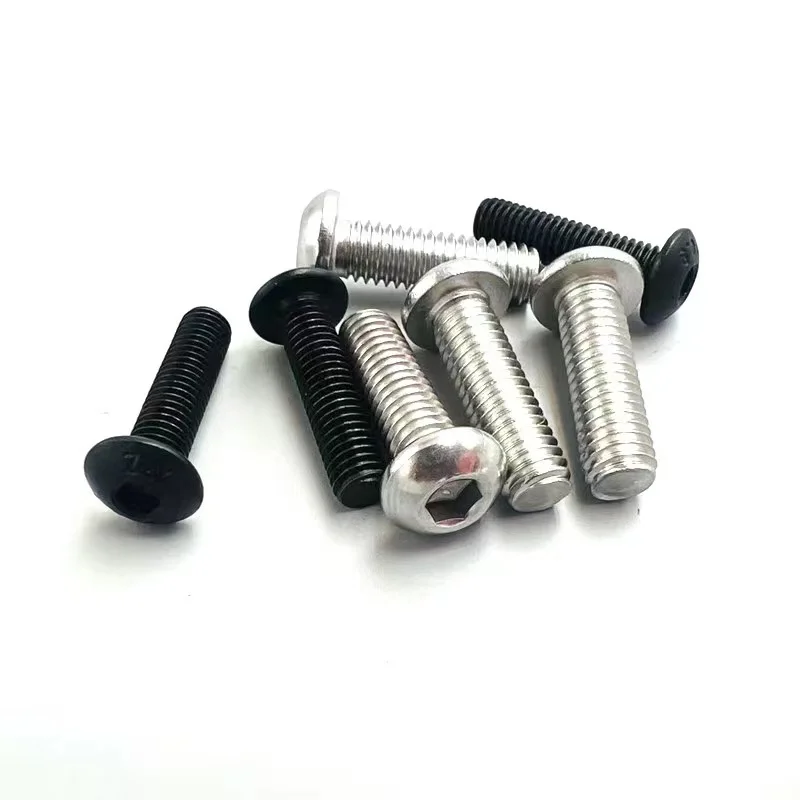 5/10/50 M1.6 M2 M2.5 M3 M4 M5 M6 M8 304 Stainless Steel Black grade 10.9 ISO7380 Hexagon Hex Socket Head Button Allen Bolt Screw
5/10/50 M1.6 M2 M2.5 M3 M4 M5 M6 M8 304 Stainless Steel Black grade 10.9 ISO7380 Hexagon Hex Socket Head Button Allen Bolt Screw