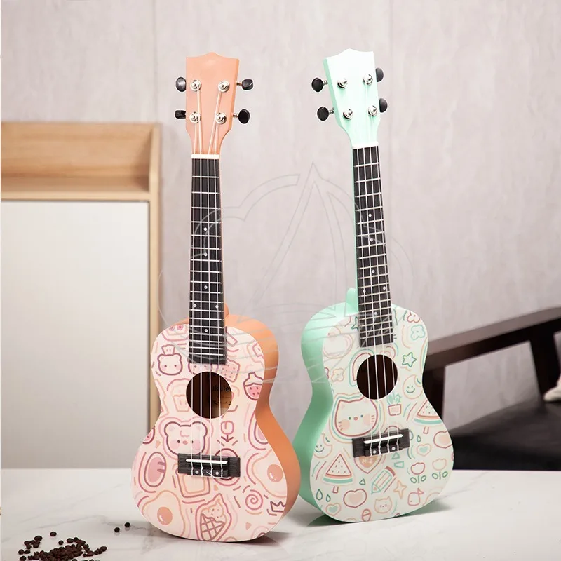 ukulele ukulele playing musical instrument cute little guitar high value color cross-border e-commerce consignment
ukulele ukulele playing musical instrument cute little guitar high value color cross-border e-commerce consignment