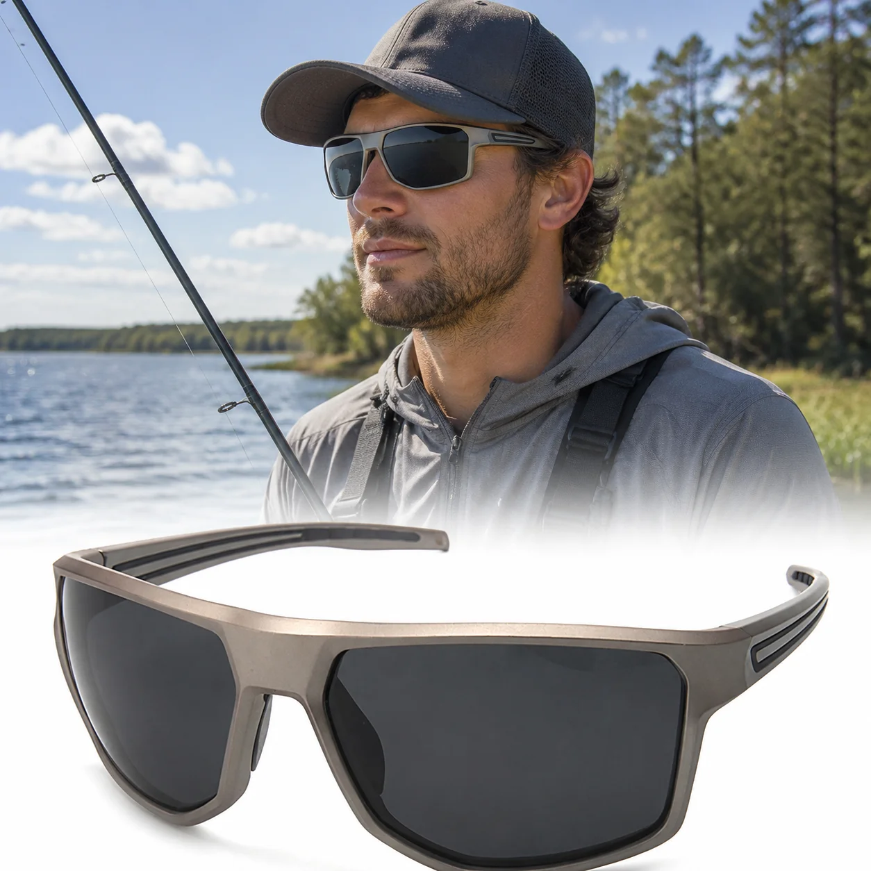 Unisex TR90 Polarized Sports Sunglasses Lightweight Anti-Glare UV400 Fishing Beach Surf Golf Driving Outdoor Glasses
Unisex TR90 Polarized Sports Sunglasses Lightweight Anti-Glare UV400 Fishing Beach Surf Golf Driving Outdoor Glasses