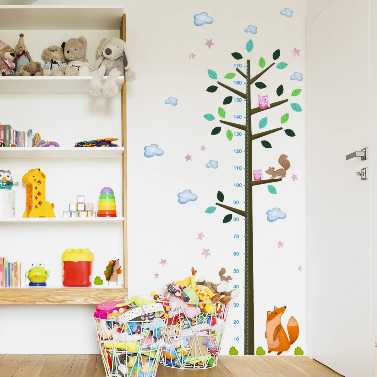 Cartoon Animal Cloud Height Paste Creative Wallpaper Paste Background Wall Bedroom Simple Decorative Wall Decal
Cartoon Animal Cloud Height Paste Creative Wallpaper Paste Background Wall Bedroom Simple Decorative Wall Decal