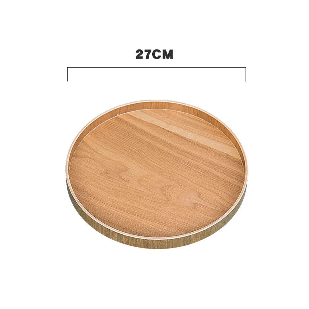 Wooden Tea Tray Food Trays Snack Plate Small Round Bamboo Dessert Tray Wood Texture Suitable Sauce Sugar
Wooden Tea Tray Food Trays Snack Plate Small Round Bamboo Dessert Tray Wood Texture Suitable Sauce Sugar