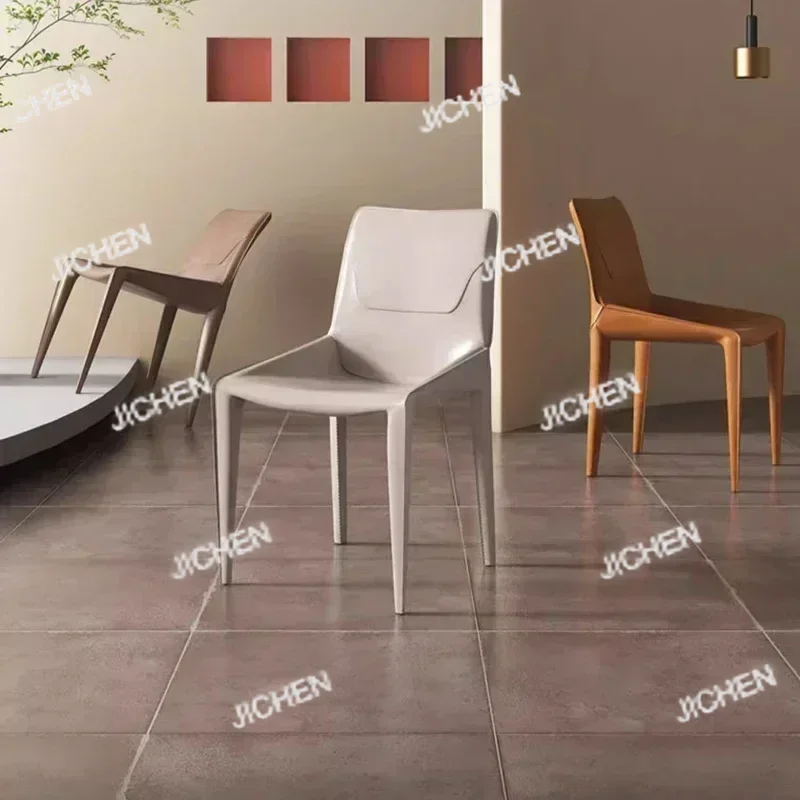 JC Leather Meeting Sedentary Dining Chair Luxury Backrest Comfortable Simple Dining Chair Hotel Restaurant Cadeiras Home Furnitu
JC Leather Meeting Sedentary Dining Chair Luxury Backrest Comfortable Simple Dining Chair Hotel Restaurant Cadeiras Home Furnitu