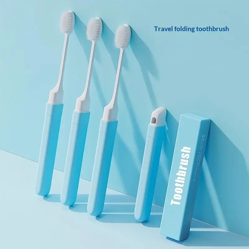 SUSU 1PCS Folding Toothbrush Standalone Portable Toothbrush Multi-functional Soft-bristled Adult Toothbrush With Small Head
SUSU 1PCS Folding Toothbrush Standalone Portable Toothbrush Multi-functional Soft-bristled Adult Toothbrush With Small Head