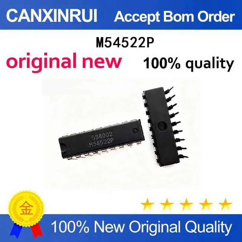 (5-100 Pieces) Brand new original M54522P DIP-18 direct insertion M54522 Darlington amplifier chip IC
(5-100 Pieces) Brand new original M54522P DIP-18 direct insertion M54522 Darlington amplifier chip IC