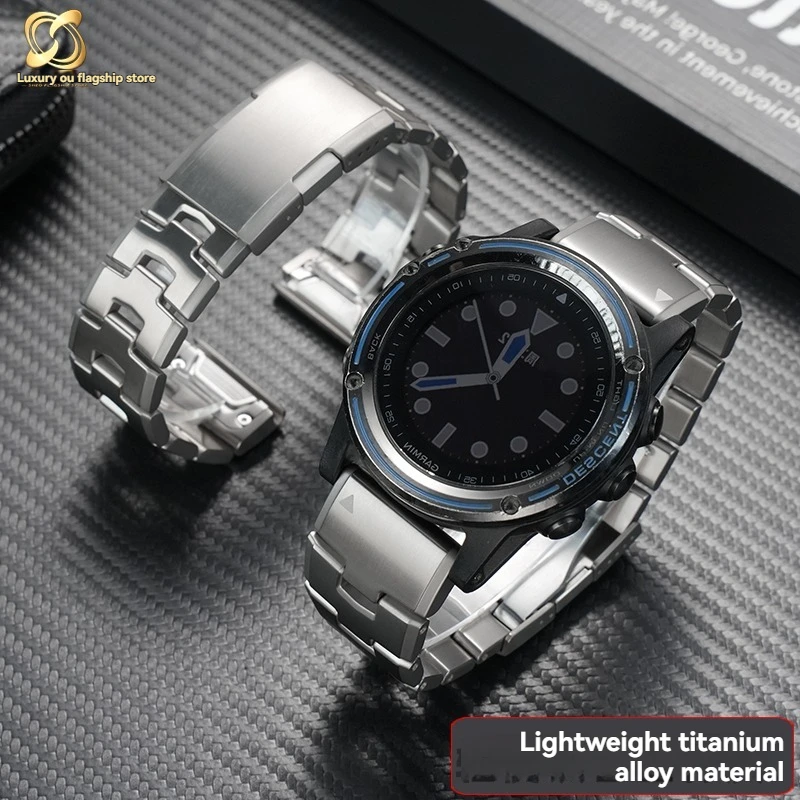 for Garmin Watch Band 22mm 26mm Titanium Band Fenix 8 7X 7/6 6x Pro 5x Plus Forerunner 965 Quick Release Titanium Alloy Bracelet
for Garmin Watch Band 22mm 26mm Titanium Band Fenix 8 7X 7/6 6x Pro 5x Plus Forerunner 965 Quick Release Titanium Alloy Bracelet