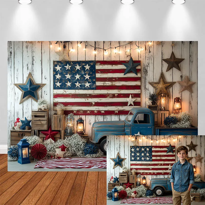 LS Independence Day Photography Background American Flag Star Truck Rug Decor Adult Kids Portrait Photo Backdrop Studio
LS Independence Day Photography Background American Flag Star Truck Rug Decor Adult Kids Portrait Photo Backdrop Studio