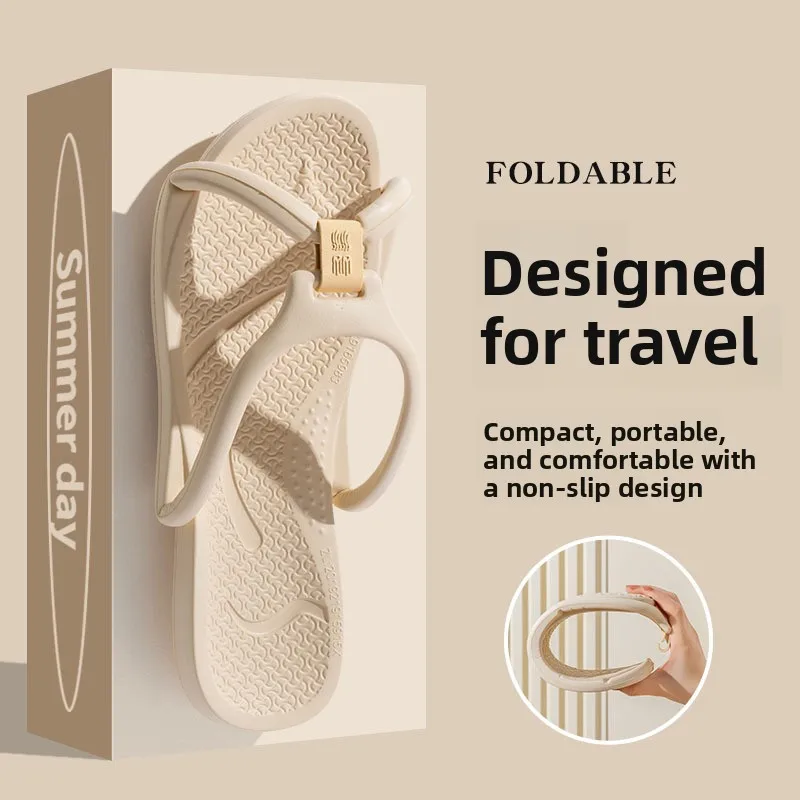 2026 Summer New Arrival Foldable Portable Slippers Women Anti Slip Couples Slippers For Business Trip Travel Hotel
2026 Summer New Arrival Foldable Portable Slippers Women Anti Slip Couples Slippers For Business Trip Travel Hotel