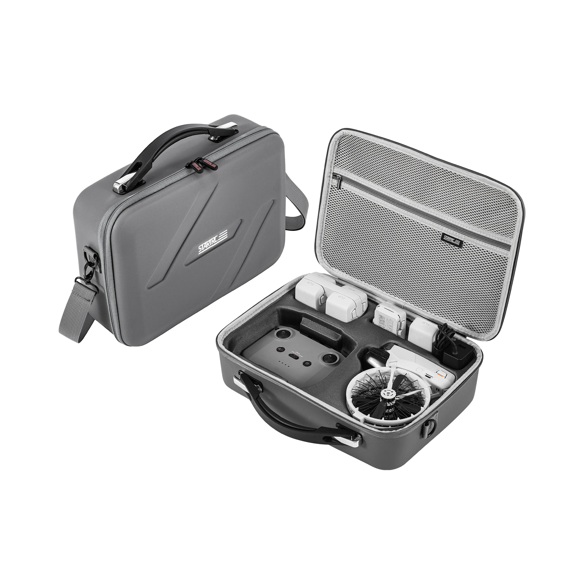 Flip Case for DJI Flip Fly More Combo,Portable PU Leather Shoulder Bag Can Organizes RC2/RC-N3 Remote/7 Original Batteries
Flip Case for DJI Flip Fly More Combo,Portable PU Leather Shoulder Bag Can Organizes RC2/RC-N3 Remote/7 Original Batteries