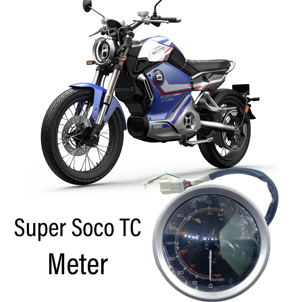 Электромотоцикл для Super Soco TC Meter, инструмент питания для Super Soco TC
Электромотоцикл для Super Soco TC Meter, инструмент питания для Super Soco TC