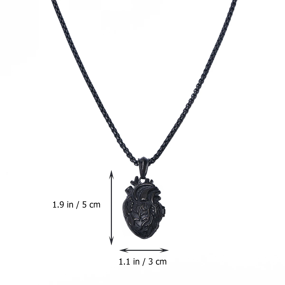 Titanium Steel Pendant Necklace Durable Men Jewelry Black Color Can Be Opened Fashion Necklace For Decoration Gifts
Titanium Steel Pendant Necklace Durable Men Jewelry Black Color Can Be Opened Fashion Necklace For Decoration Gifts