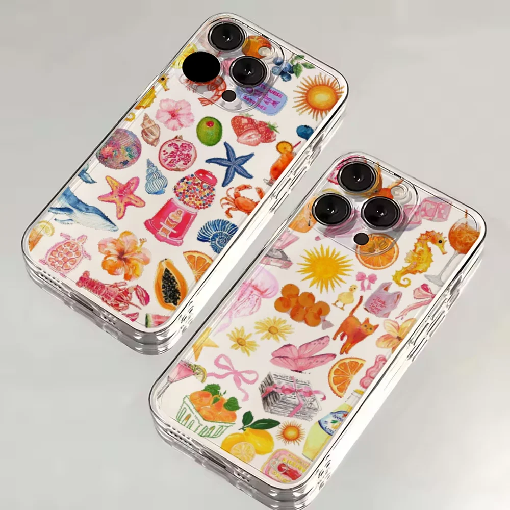 Summer Vibe Party Clear Phone Case For iPhone 16,15,14,13,12,11 Plus,Pro,Max,XR,XS,X,7,8 SE,Mini Transparent Silicone Soft
Summer Vibe Party Clear Phone Case For iPhone 16,15,14,13,12,11 Plus,Pro,Max,XR,XS,X,7,8 SE,Mini Transparent Silicone Soft