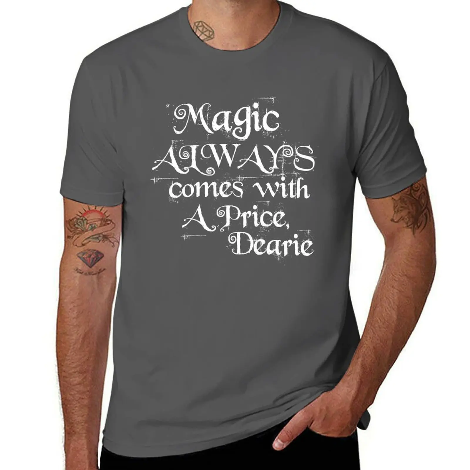 Magic Always Comes With a Price Dearie (Once Upon a Time, Rumpelstiltskin) T-Shirt t shirts for man graphic funny T-Shirt
Magic Always Comes With a Price Dearie (Once Upon a Time, Rumpelstiltskin) T-Shirt t shirts for man graphic funny T-Shirt